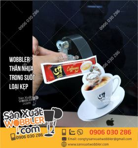 Wobbler quảng cáo cà phê hòa tan