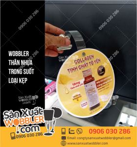 Sản xuất wobbler quảng cáo Collagen tinh chất tổ yến