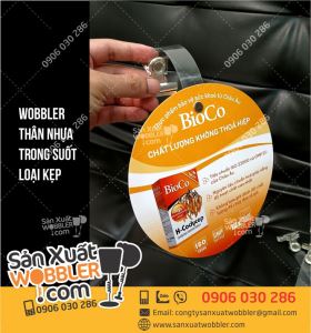 Wobbler quảng cáo Thực phẩm từ châu âu BioCo