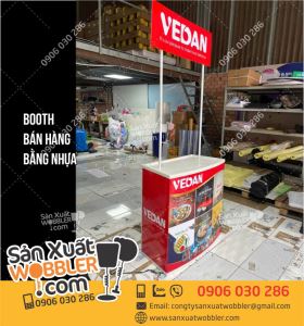 Booth bán hàng sản phẩm Vedan