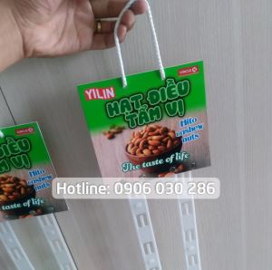 Hanger dây nhựa hạt điều tẩm vị của Tập đoàn thực phẩm Yilin