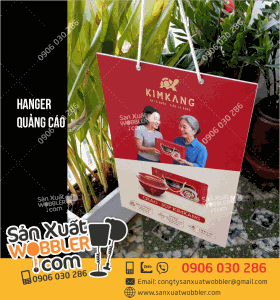 Hanger quảng cáo Cháo ăn liền