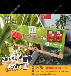 Hanger Quảng Cáo Hạt Dưa Hà Châu