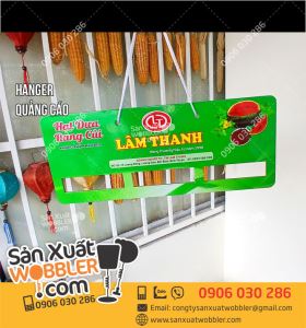 Hanger quảng cáo Sản phẩm hạt dưa Lâm Thanh