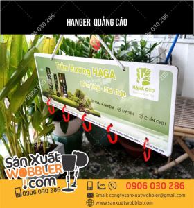 Hanger quảng cáo Trầm Hương HAGA