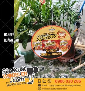 Hanger quảng cáo Mì ăn liền, mì trộn