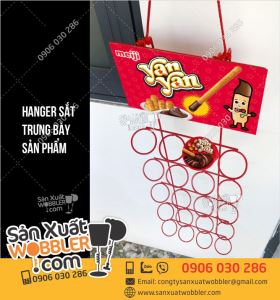 Hanger sắt trưng bày ly bánh