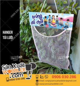 Hanger Túi Lưới Trưng Bày Sản Phẩm: Giải Pháp Hiệu Quả Cho Bánh Kẹo, Trứng, Đồ Chơi Trẻ Em
