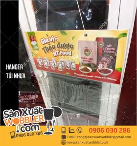 Hanger túi nhựa Quảng cáo Gia vị thảo dược NT Food