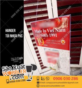 Hanget túi nhựa trưng bày gói bột ngọt