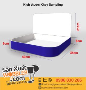 Kích thước Khay sampling giới thiệu sản phẩm
