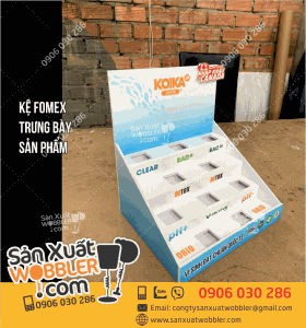 Kệ trưng bày sản phẩm Detox