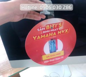 Những mẫu kẹp quảng cáo chương trình Sắm Biti's rinh ngay Yamaha NVX