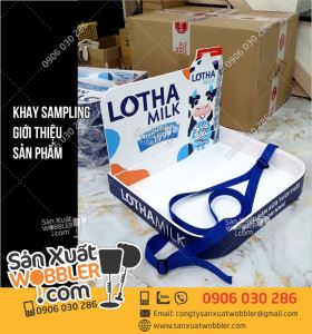 Khay sampling giới thiệu Sữa