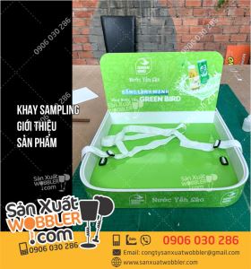 Khay sampling Nước yến sào Green Bird