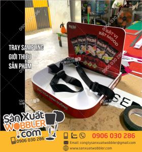 Tray Sampling Giới Thiệu Xúc Xích chất liệu fomex 8mm