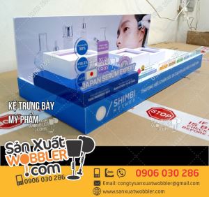 Kệ mica trưng bày Mỹ phẩm