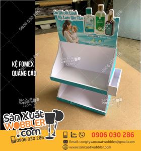 Kệ trưng bày Sản phẩm dầu dành cho trẻ em