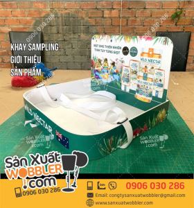 Tray sampling giới thiệu Mật ong thiên nhiên