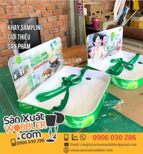 Sampling Tray giới thiệu Nước dừa Vico