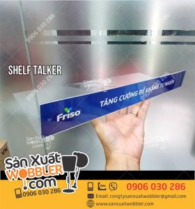 Shelf talker sữa Fiso