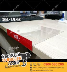 Shelf Talker Nhựa PET: Giải Pháp Marketing Hiệu Quả Tại Điểm Bán