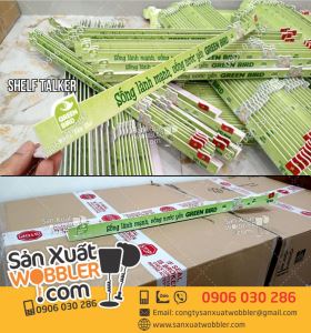 Sản Xuất Shelf Talker Quảng Cáo Nước Yến