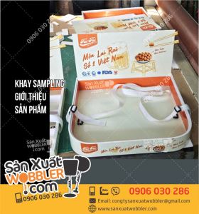 Tray sampling giới thiệu Đậu Phộng