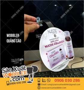 Sản xuất Wobbler quảng cáo mỹ phẩm Collagen