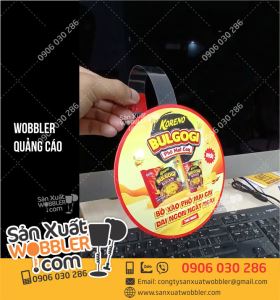 Wobbler quảng cáo mì Bulgogi