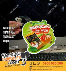 Wobbler quảng cáo gia vị Lẩu Thái