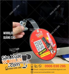 Wobbler quảng cáo nước xốt Buldak