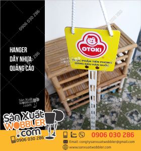 Hanger Dây Nhựa trưng bày gói Rong biển
