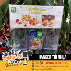 Hanger túi nhựa trong suốt Lẩu thái Sai Gon Food