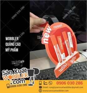 Wobbler quảng cáo mỹ phẩm New Nookoi