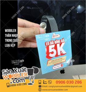 Wobbler quảng cáo Super Cheap 5k
