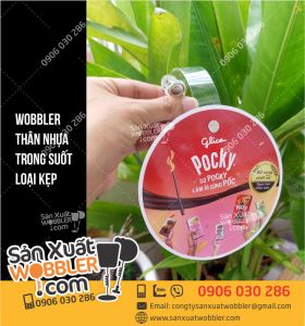 Wobbler quảng cáo bánh Pocky