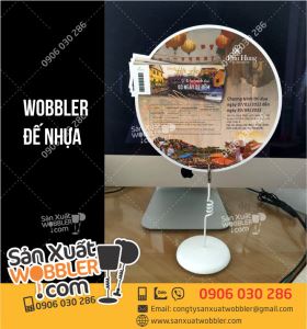 Wobbler quảng cáo đế nhựa Chương trình du lịch Hội An