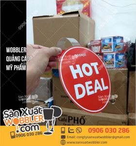 Wobbler quảng cáo mỹ phẩm Nookoi