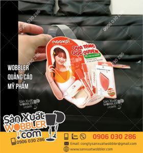 Wobbler quảng cáo mỹ phẩm Nookoi