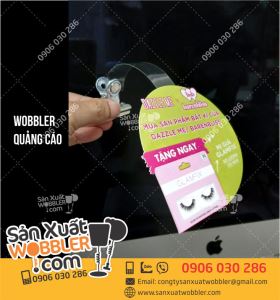 Wobbler quảng cáo Mi giả