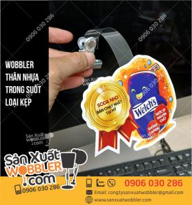 Wobbler quảng cáo sản phẩm Soda Nho