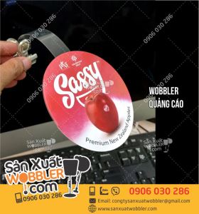 Wobbler quảng cáo Táo