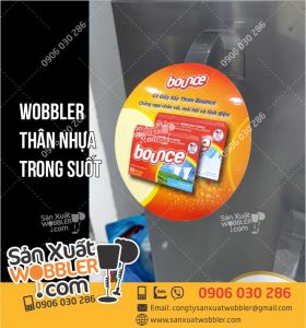 Wobbler quảng cáo sản phẩm Giấy sấy thơm