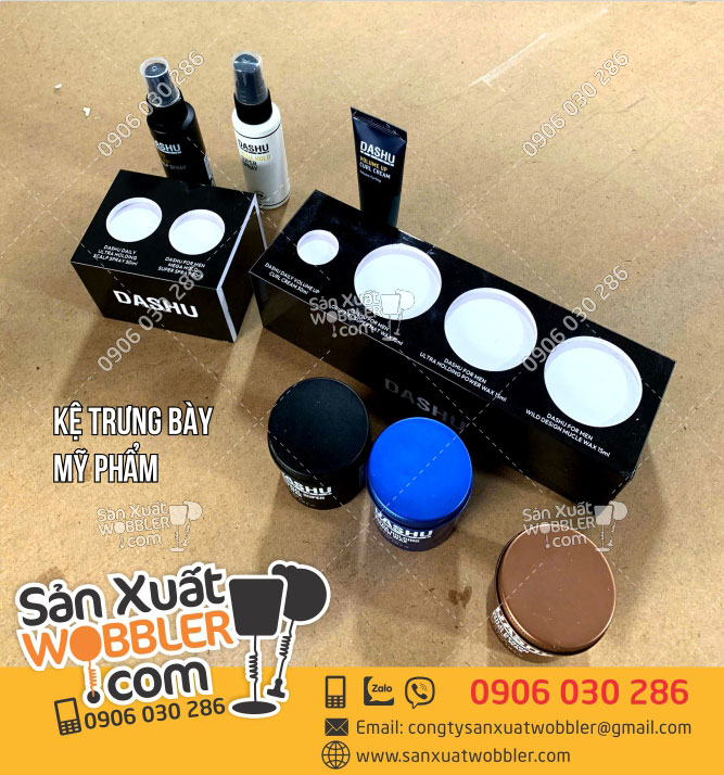 Custom-makeup-display-stand-Vietnam