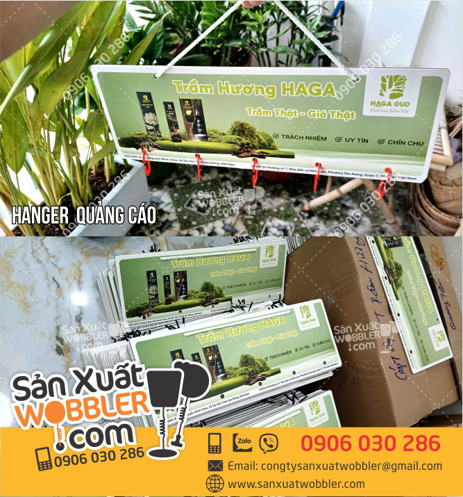 Hanger-quảng-cáo-móc-nhựa-treo-Trầm-Hương-Haga