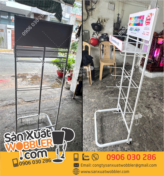 Kệ-sắt-trưng-bày-Snack-Miss-Bánh-Tráng