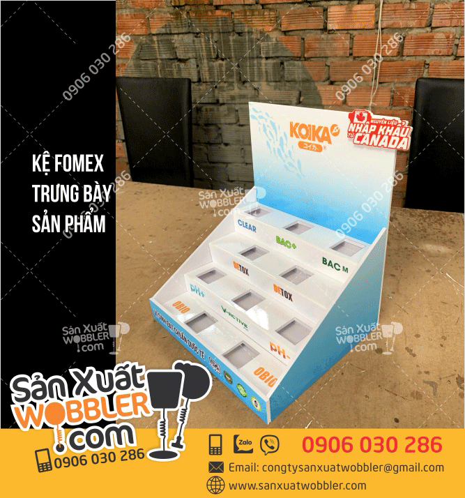 Kệ-trưng-bày-sản-phẩm-Detox-Nhật-Bản