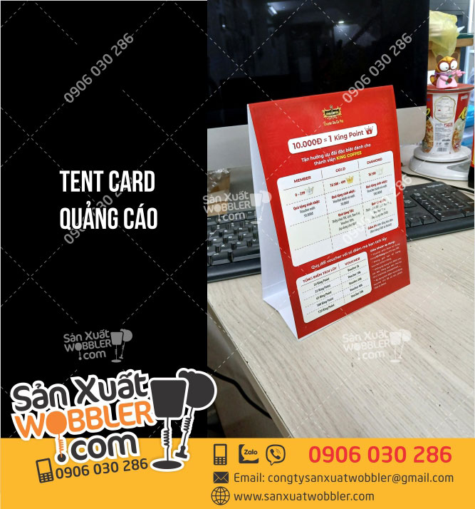 Mẫu-in-ấn-tent-card-A5-chất-liệu-giấy-King-Coffee
