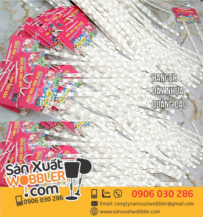 Sản-xuất-Hanger-dây-nhựa-quảng-cáo-Kẹo-dẻo-hàn-quốc